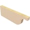 Ekena Millwork 2in. W x 8in. H x 24in. L Del Monte Woodgrain TimberThane Rafter Tail, Primed Tan RFTUR02X08X24DELRCPR - alternate 5